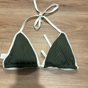 Triangle bikini top